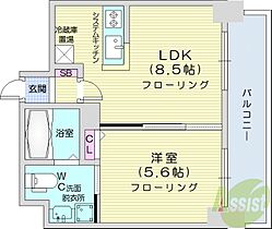 TEADA北4条  ｜ 北海道札幌市中央区北四条東2丁目（賃貸マンション1LDK・4階・32.89㎡） その2