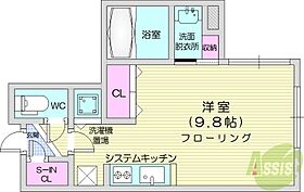 S-RESIDENCE琴似2  ｜ 北海道札幌市西区二十四軒四条5丁目（賃貸マンション1R・3階・25.79㎡） その2