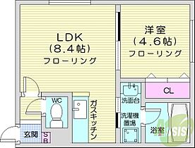 STFSAPPORO一番館  ｜ 北海道札幌市中央区南五条西14丁目（賃貸アパート1LDK・1階・28.35㎡） その2