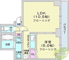 Treasure Court A  ｜ 北海道札幌市中央区南五条西10丁目（賃貸マンション1LDK・7階・33.70㎡） その2