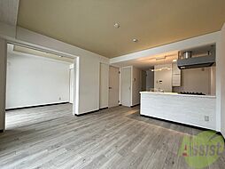 札幌市営東豊線 環状通東駅 徒歩10分の賃貸マンション 1階2LDKのリビング/ダイニング