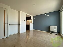 札幌市営東豊線 東区役所前駅 徒歩10分の賃貸マンション 4階1LDKのリビング/ダイニング