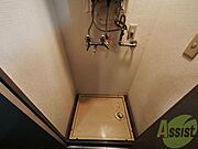 洗濯機はこちらの脱衣所に置くことができます！