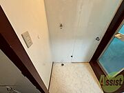 もちろん洗濯機置場は室内にあるので、いつでも洗濯できますよ～