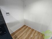 こちらに冷蔵庫を置けます。調理時の動線もばっちり効率的。