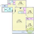 RainbowRoad宮の森2nd2階12.6万円