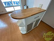 カウンターもあり活用方法を考えるのが楽しくなりますね！