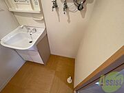洗濯機はこちらの脱衣所に置くことができます！