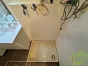 洗濯機はこちらの脱衣所に置くことができます！