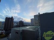 眺望です。高い建物がなくて見晴らしがよいですね！
