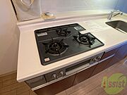 ガスコンロが設置されているので購入の必要がありません！