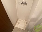 洗濯機はこちらの脱衣所に置くことができます！