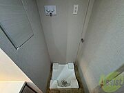 洗濯機はこちらの脱衣所に置くことができます！