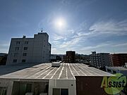 眺望です。建物はありますが風通しは良さそうです。