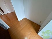 こちらは冷蔵庫置場です！スペースがしっかり確保されてます！