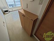 収納もバッチリあるのでお部屋が片付きますよ！