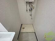 洗濯機はこちらの脱衣所に置くことができます！