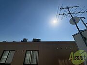 眺望はこちら。静かな住宅街という印象を受けました。