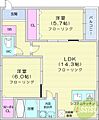 パークサイドN352階9.5万円