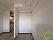 寝室の収納です。部屋がすっきり片付きます。