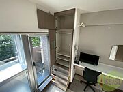 寝室の収納です。部屋がすっきり片付きます。