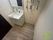 洗濯機はこちらの脱衣所に置くことができます！