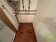 もちろん洗濯機置場は室内にあるので、いつでも洗濯できますよ～
