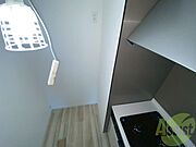 こちらに冷蔵庫を置けます。調理時の動線もばっちり効率的。