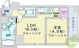 クラッセ麻生ステーション 1LDKの間取図画像