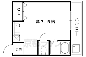 京都府京都市上京区下塔之段町（賃貸マンション1K・2階・20.25㎡） その2