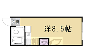 Ｄｏｏｒ’ｓ　ＤｅＤｅ　Ｏｎｅ 221 ｜ 京都府京都市右京区太秦中筋町（賃貸マンション1R・2階・19.53㎡） その2