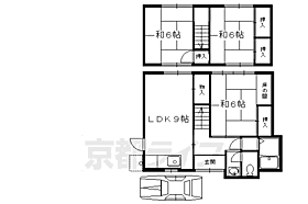 静市市原町貸家 A ｜ 京都府京都市左京区静市市原町（賃貸一戸建3LDK・--・75.56㎡） その2