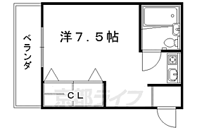 ワイメア松原 402 ｜ 京都府京都市右京区西院西高田町（賃貸マンション1R・4階・19.86㎡） その2