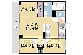 仮称）シャーメゾングラン西京極 203 ｜ 京都府京都市右京区西京極郡醍醐田町（賃貸マンション3LDK・2階・64.05㎡） その2