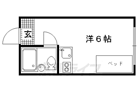 カレッジアンハウス玄琢 308 ｜ 京都府京都市北区紫竹西野山町（賃貸マンション1R・3階・16.00㎡） その2