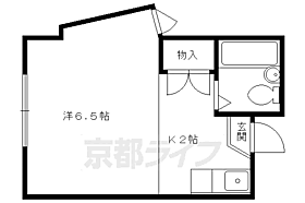 カサローゼ吉田 205 ｜ 京都府京都市左京区吉田上阿達町（賃貸マンション1K・2階・20.00㎡） その2