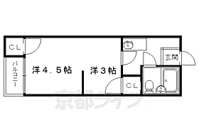 丸忠マンション（黒門） 403 ｜ 京都府京都市上京区弾正町（賃貸マンション2K・4階・24.00㎡） その2