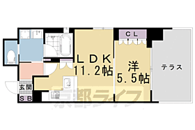 リーガル京都西陣II 102 ｜ 京都府京都市上京区寺之内竪町（賃貸マンション1LDK・1階・43.24㎡） その2