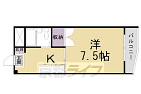 京都府京都市南区西九条針小路町（賃貸マンション1K・2階・24.80㎡） その2