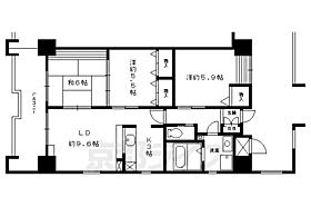 京都府京都市下京区本上神明町（賃貸マンション3LDK・4階・66.75㎡） その2