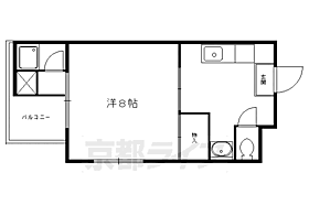 叡山荘 401 ｜ 京都府京都市左京区下鴨南芝町（賃貸マンション1K・4階・27.00㎡） その2