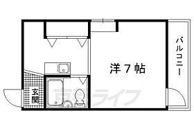 メゾン大将軍 401 ｜ 京都府京都市北区大将軍西町（賃貸アパート1K・4階・20.85㎡） その2