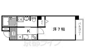 メサヴェルデ今出川 403 ｜ 京都府京都市上京区西北小路町（賃貸マンション1K・4階・22.11㎡） その2