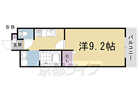 パルティール藤II 404 ｜ 京都府京都市右京区西院日照町（賃貸マンション1K・4階・29.53㎡） その2