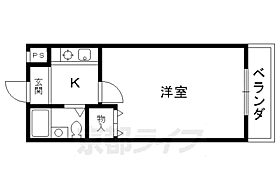 サニーライフゴトウ 208 ｜ 京都府京都市北区衣笠東御所ノ内町（賃貸マンション1K・2階・18.88㎡） その2