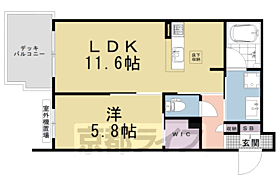 京都府京都市下京区木津屋町（賃貸マンション1LDK・1階・44.84㎡） その2