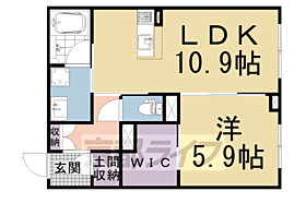 京都府京都市南区西九条東島町（賃貸マンション1LDK・1階・45.77㎡） その2