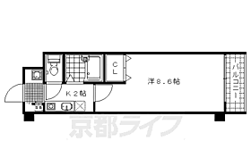 パインパレス黒門 102 ｜ 京都府京都市上京区森中町（賃貸マンション1K・1階・24.20㎡） その2