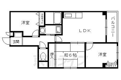 間取り：間取