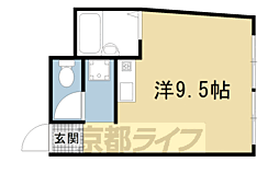 フラッツ帷子ノ辻 2階/-